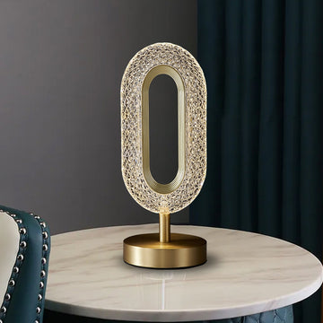 LED Crystal Table Lamp